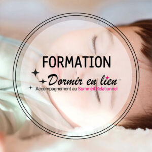 Logo de la formation Dormir en lien pour se former comme consultante en Sommeil du Bébé et de l'Enfant